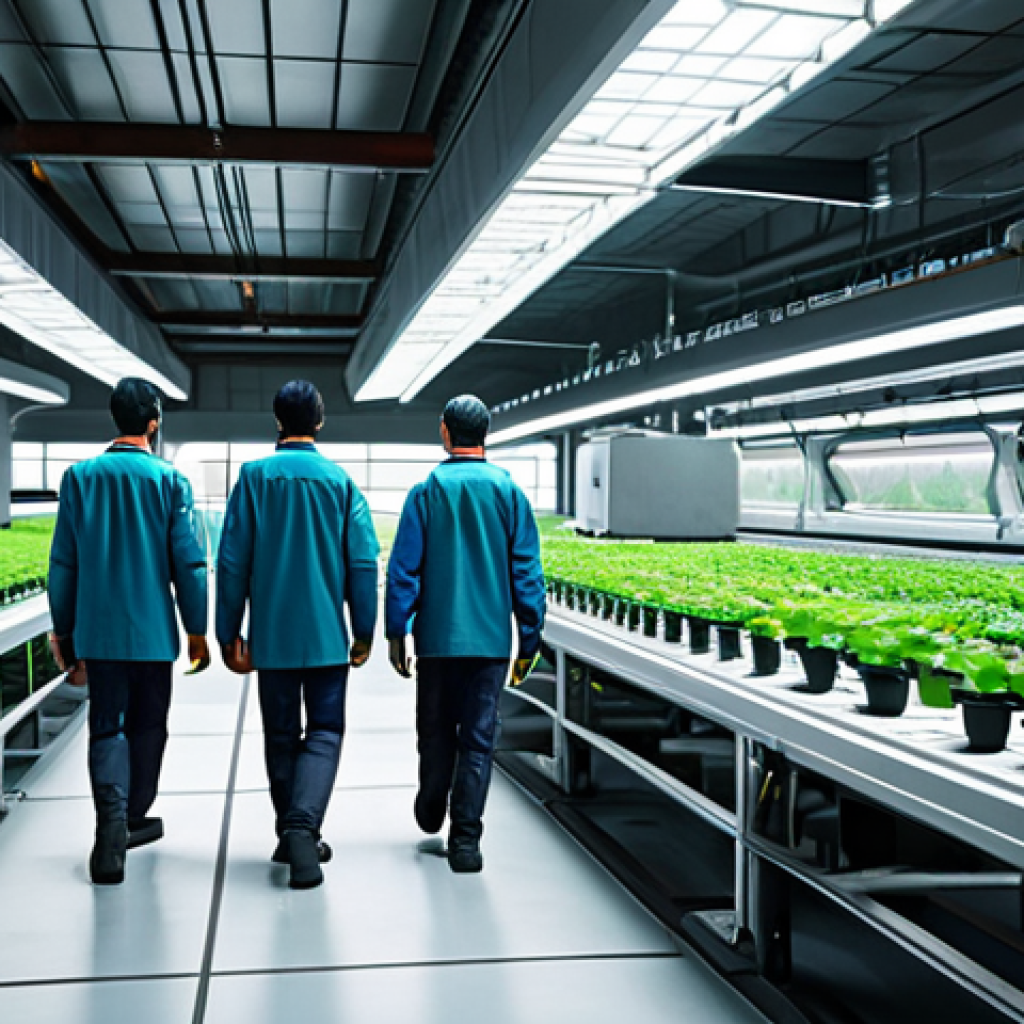 우주 식민지에서의 자원 분배의 공정성 - **

"A bustling space colony interior.  Fully clothed engineers are overseeing automated robots that...